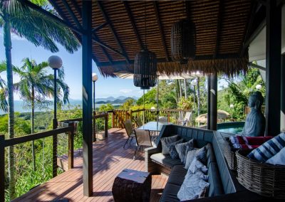 View south to Taylor Point, Yorkeys Knob and Mt Yarrabah