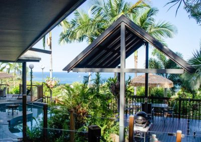 Sapphire Ridge BBQ deck