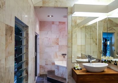 Bathroom 5 is a shared bathroom on the ground floor